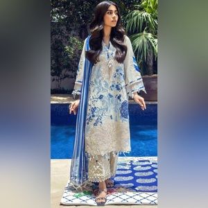 Sana Safinaz Pakistani dress  (ORIGINAL), custom stitched (L/XL), 3 piece.